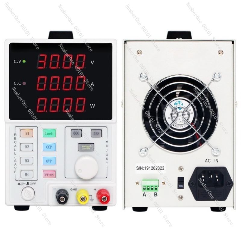 Programmable Dc Power Supply 60V 5A - Instelbare Programmeerbare DC Geregelde Voeding 30V
