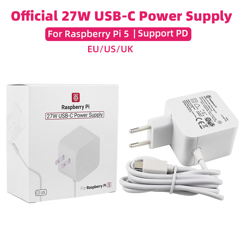 Banana Pi Bpi-M5 - Officiële Raspberry Pi 27W USB-C Voeding