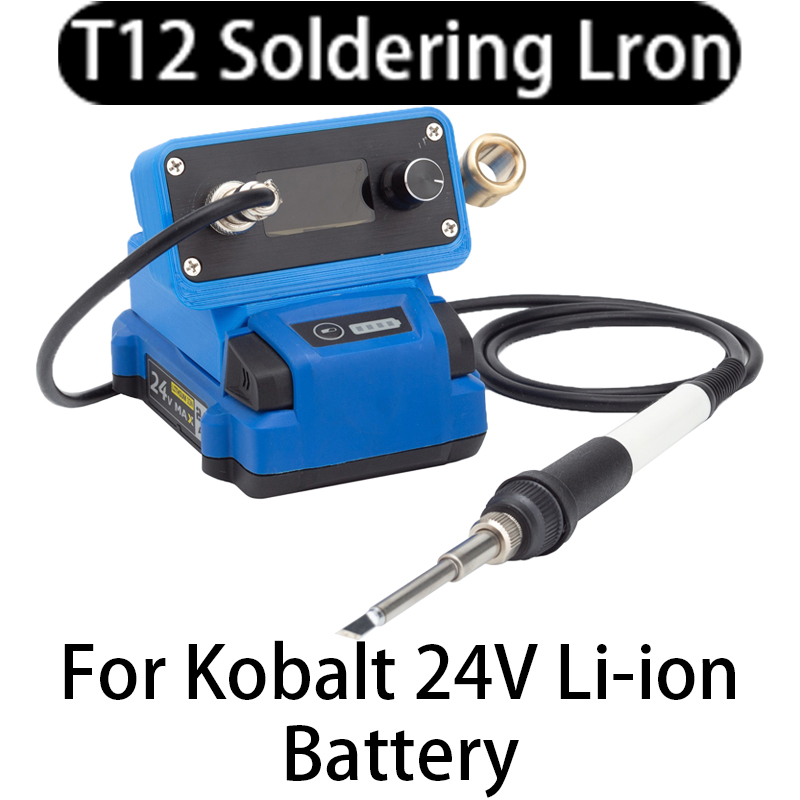 Soldering Station T12 Oled - T12 soldeerstation soldeerbout STC voor Kobalt