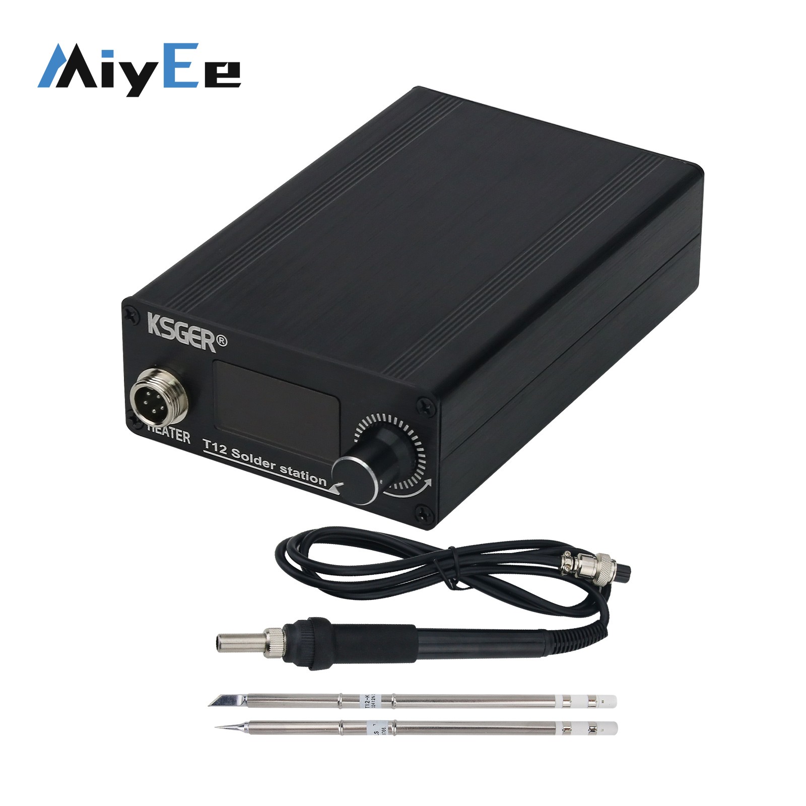 Soldering Station T12 Oled - KSGER STM32 V3.1S T12 120W OLED-soldeerstation