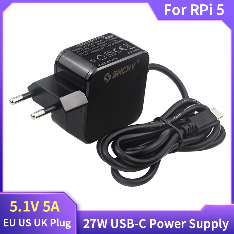 Banana Pi Bpi-M5 - Raspberry Pi 5 Voeding 27W 5.1V
