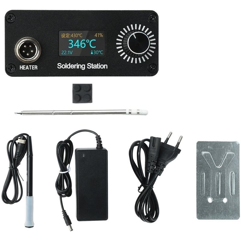 Soldering Station T12 Oled - B23B T12 Voor Thuisreparatie Soldeerstation Draagbare