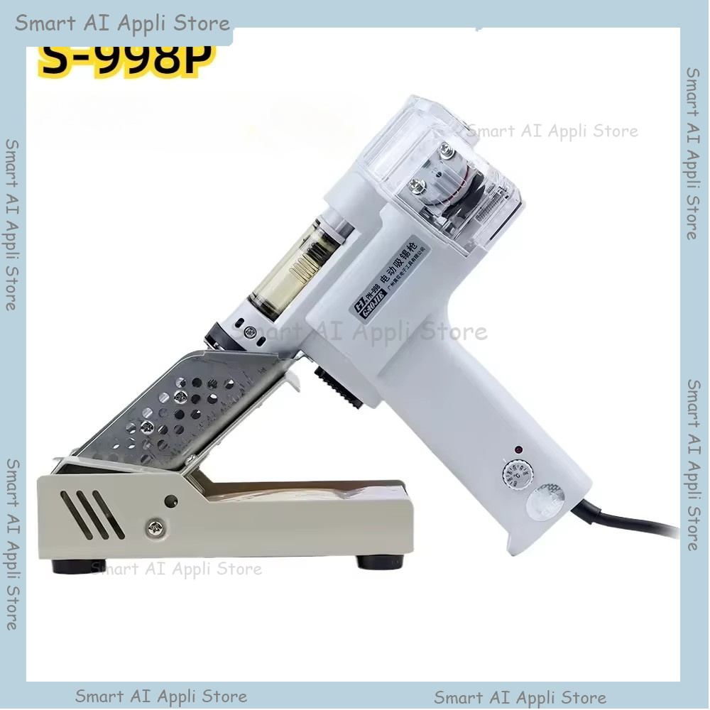 Desoldering Gun Vacuum Electric - S-998P Elektrisch ontspuiterpistool met dubbele pomp