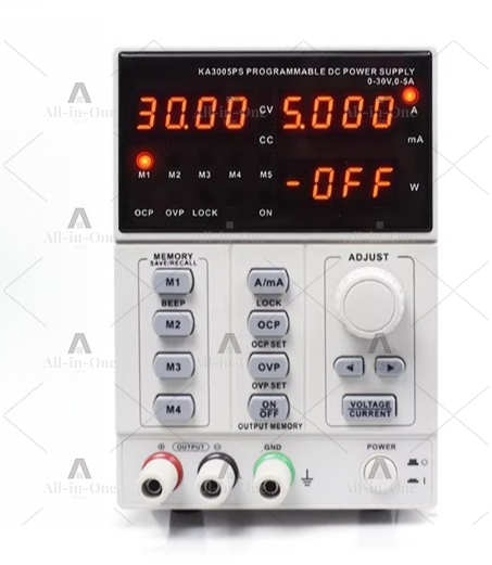 Programmable Dc Power Supply 60V 5A - KA3003D / KA3005P Digitale programmeerbare DC-voeding