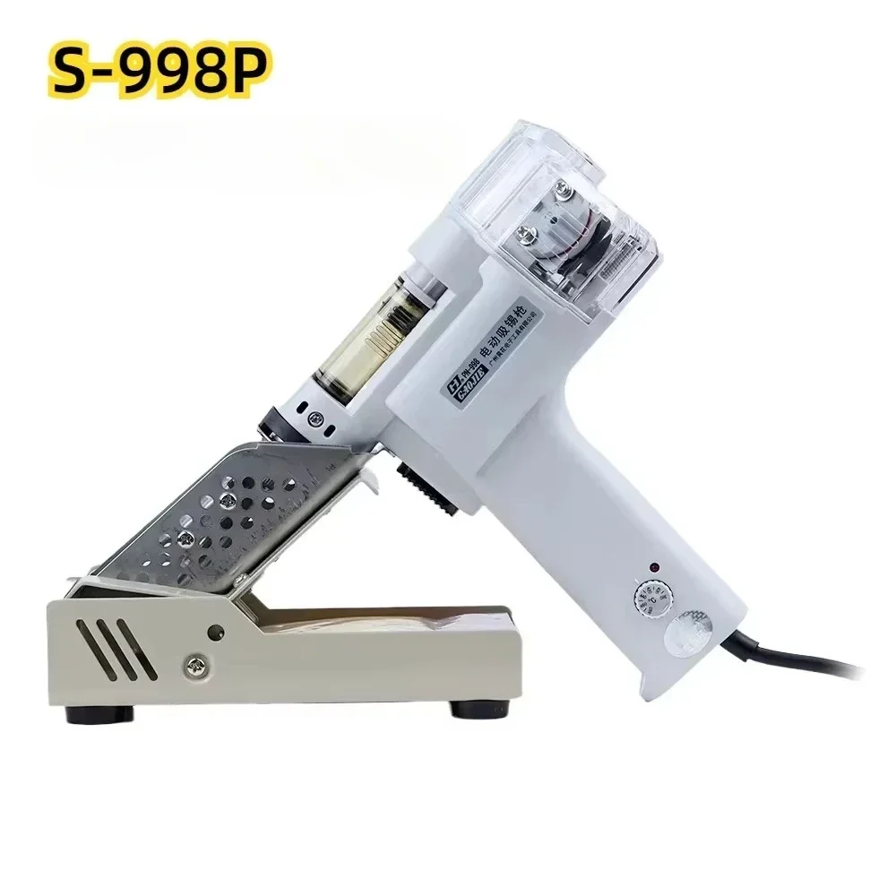 Desoldering Gun Vacuum Electric - S-998P Elektrisch desoldeerpistool met dubbele pomp
