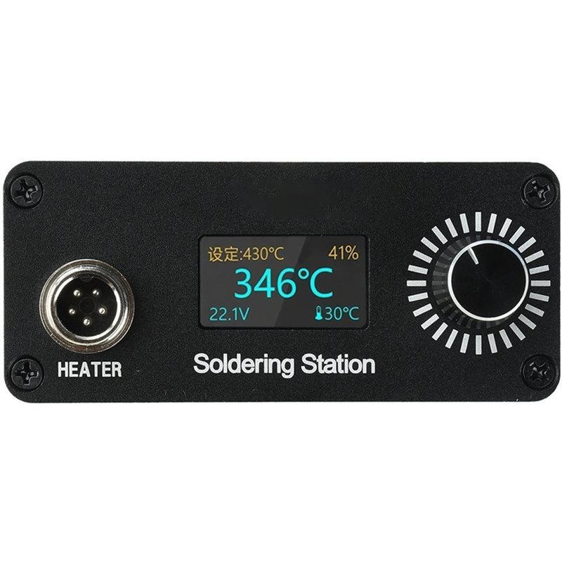 【A56X】T12 Draagbaar mini digit - Soldering Station T12 Oled recensie en prijs