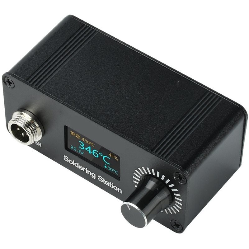 【A56X】T12 Draagbaar mini digit - Soldering Station T12 Oled recensie en prijs