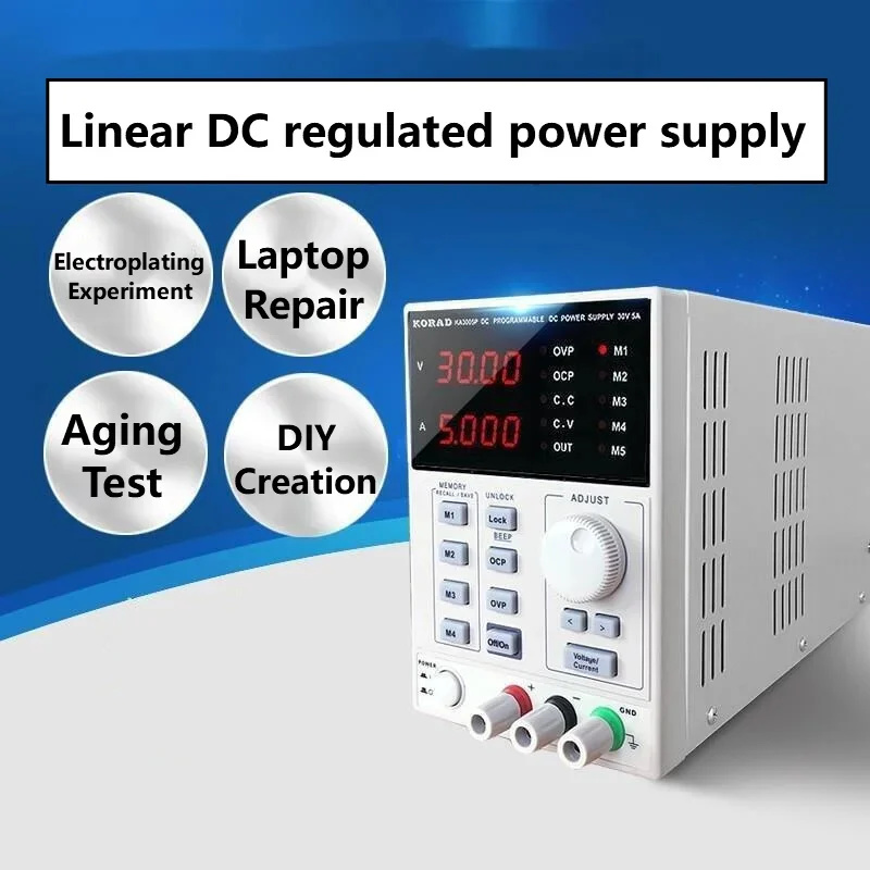 30V 60V 2A 3A 5A 10A Lineaire  - Programmable Dc Power Supply 60V 5A recensie en prijs