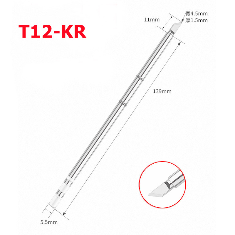 T12 Soldeerbout Tips T12kr Ijz - Soldering Station T12 Oled recensie en prijs