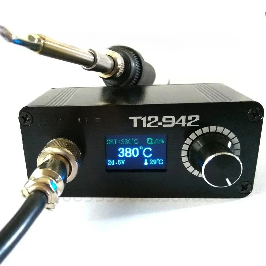 MINI T12 STC OLED Digitale Sol - Soldering Station T12 Oled recensie en prijs