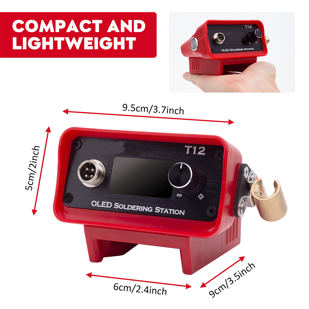 OLED T12 Soldeerbout Station V - Soldering Station T12 Oled recensie en prijs