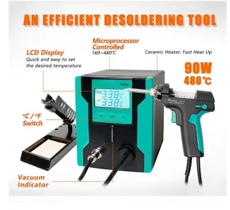 ESD Safe SS-331H Digitale Elek - Desoldering Gun Vacuum Electric recensie en prijs