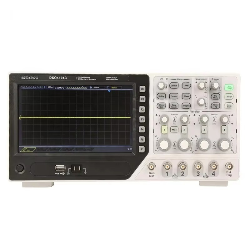 Hantek DSO4104C Digitale Opsla - Digital Storage Oscilloscope 100Mhz 4Ch recensie en prijs