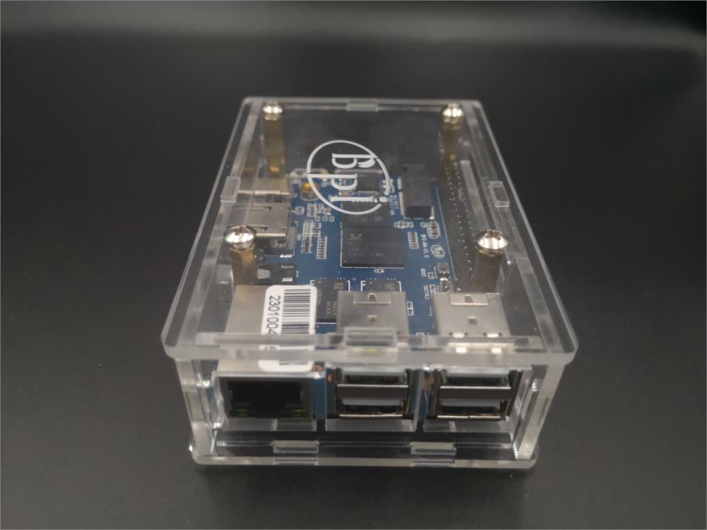 BPI M5 BPI M4 Acrylbehuizing B - Banana Pi Bpi-M5 recensie en prijs