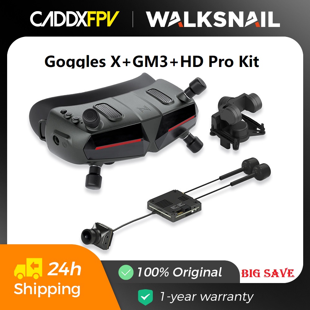 Caddx Walksnail Avatar HD Gogg - Fpv Goggles Avatar Hd Receiver recensie en prijs
