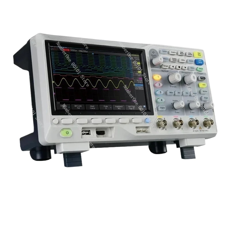 SDS1204X-E SDS1104X-E 4-kanaal - Digital Storage Oscilloscope 100Mhz 4Ch recensie en prijs