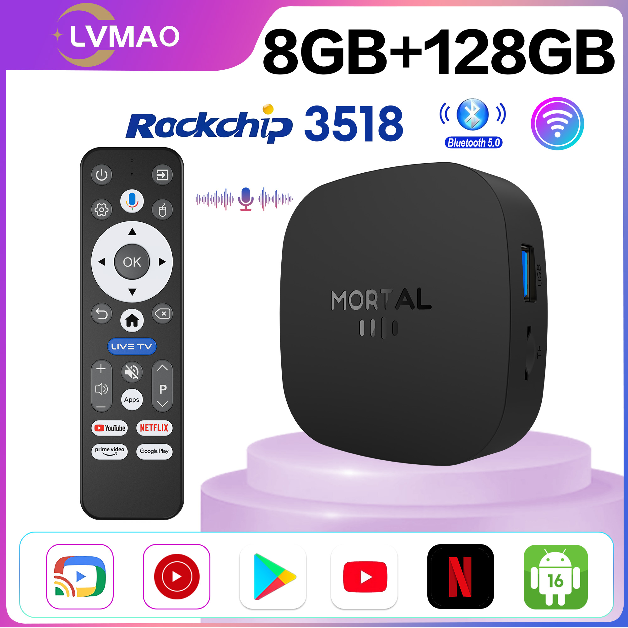2026 NIEUWE TV BOX T1+ RK3518  - Khadas Vim4 8Gb recensie en prijs